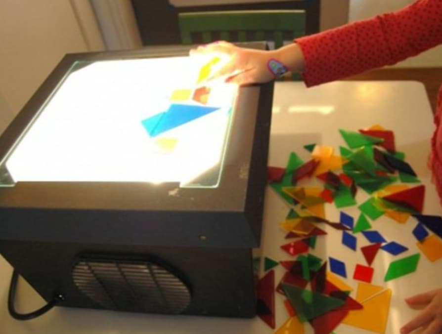 overhead projector art